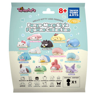 Figuren im Sanrio Funyu-Maru-Stil, sortiert | 24 Stück