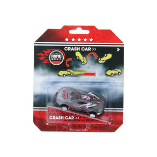 Rapid Wheels Crash Car mit Reibung und 360 ° Spin und Salto Assorti