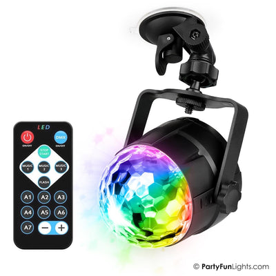 Partyfun Lichter Disco Licht Kaleidoskop LED Multi Color