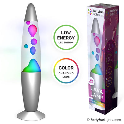 Partyfun-Lichter Lava-Lampe LED Farbwechsel