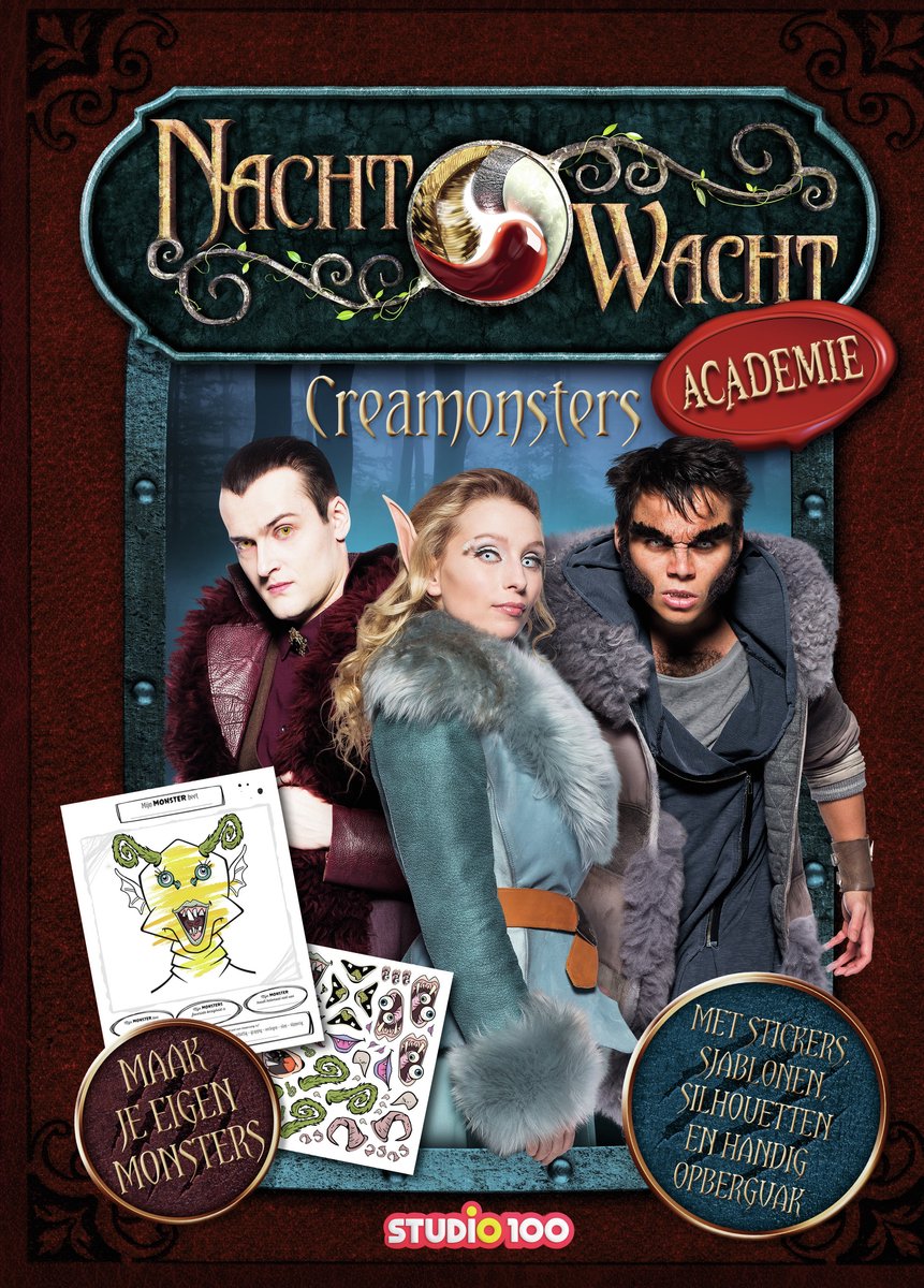 Nachtwache-Akademie – Creamonster – Design-Karte