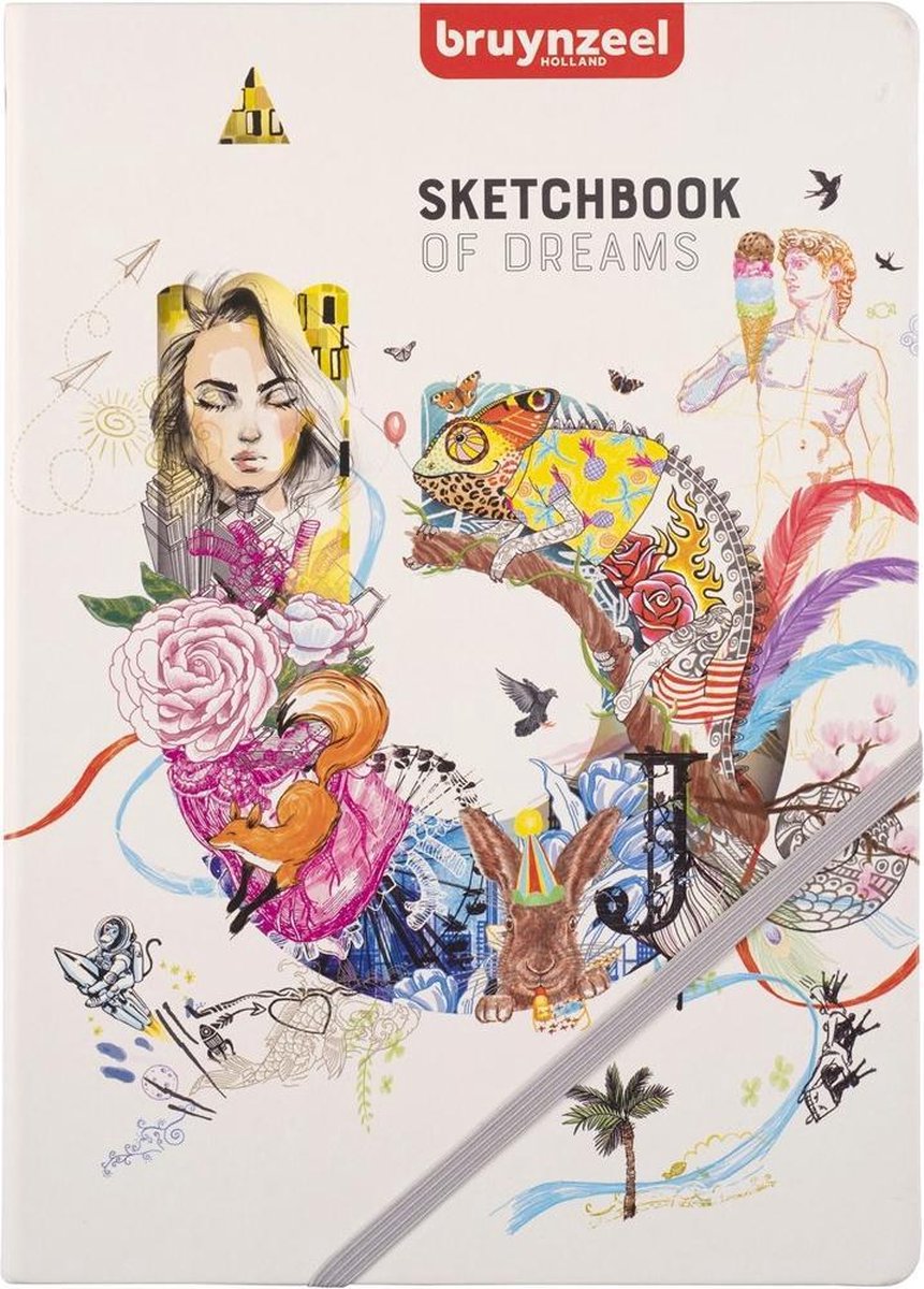 Bruynzeel Creatives Sketch Notebook A4 140 g M 8 Felling