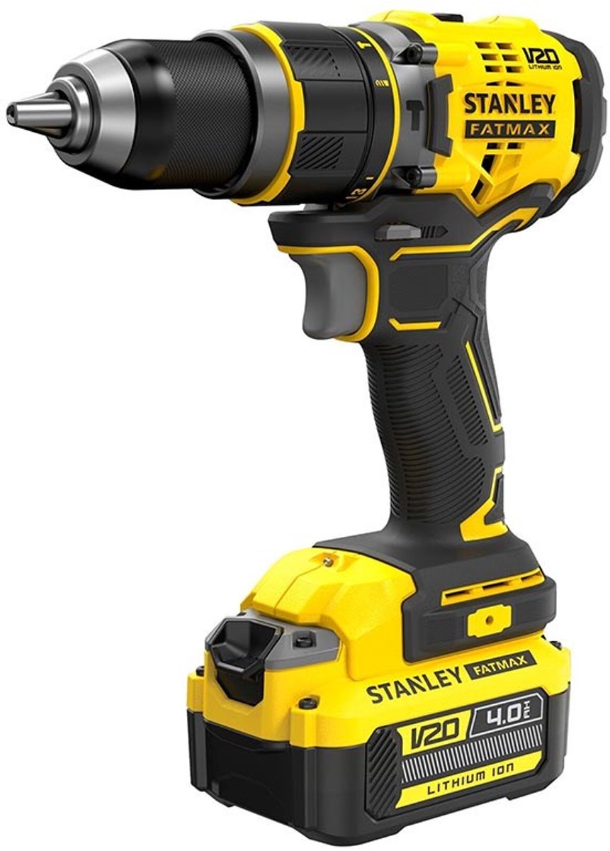 Stanley Fatmax V20 18V bürstenloser Schlagbohrschrauber – SFMCD721M2K – 2x 18V – 4,0Ah Akkus