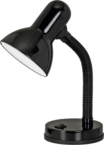 Eglo Basic Tischlampe Schreibtischlampe - E27 (exkl.) - 30 cm - Schwarz