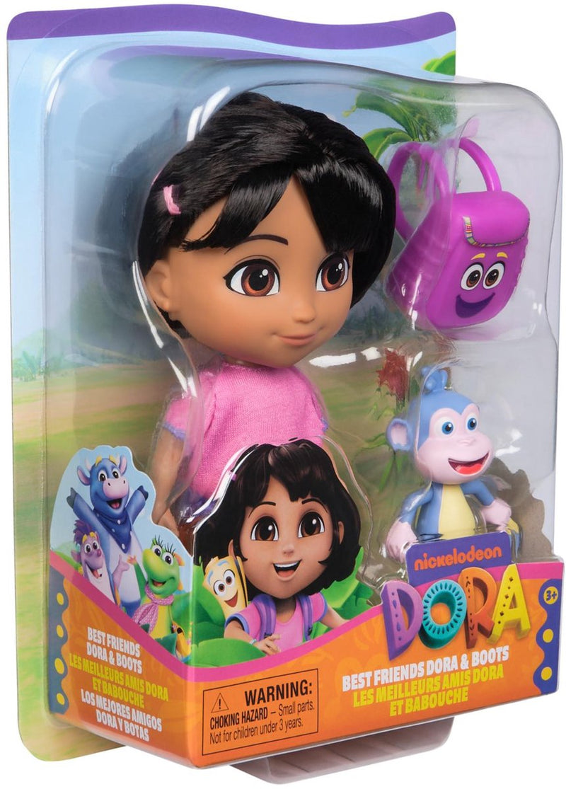 Dora Pop 15 cm mit Rucksack und Stiefeln