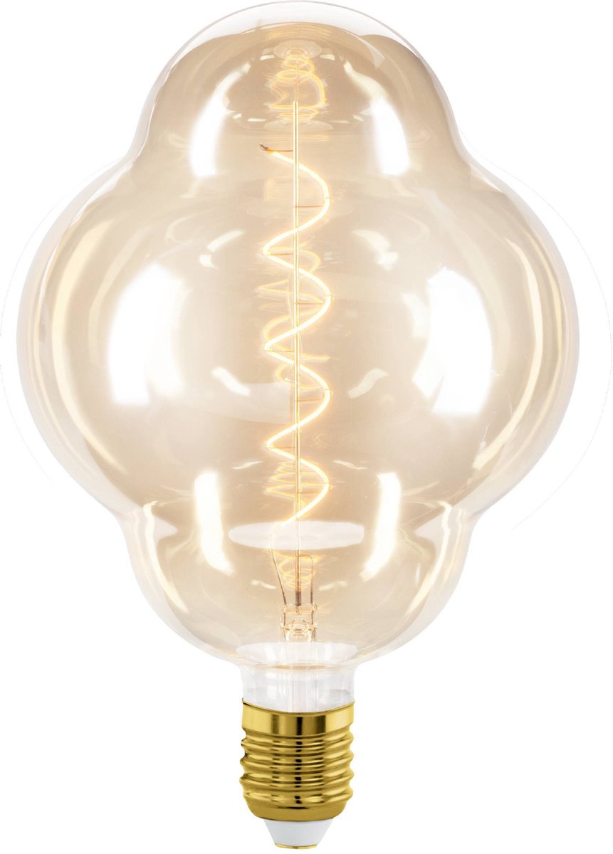 Eglo LED-Lampe - E27 - ø 15 cm - Bernstein - 2000k - dimmbar