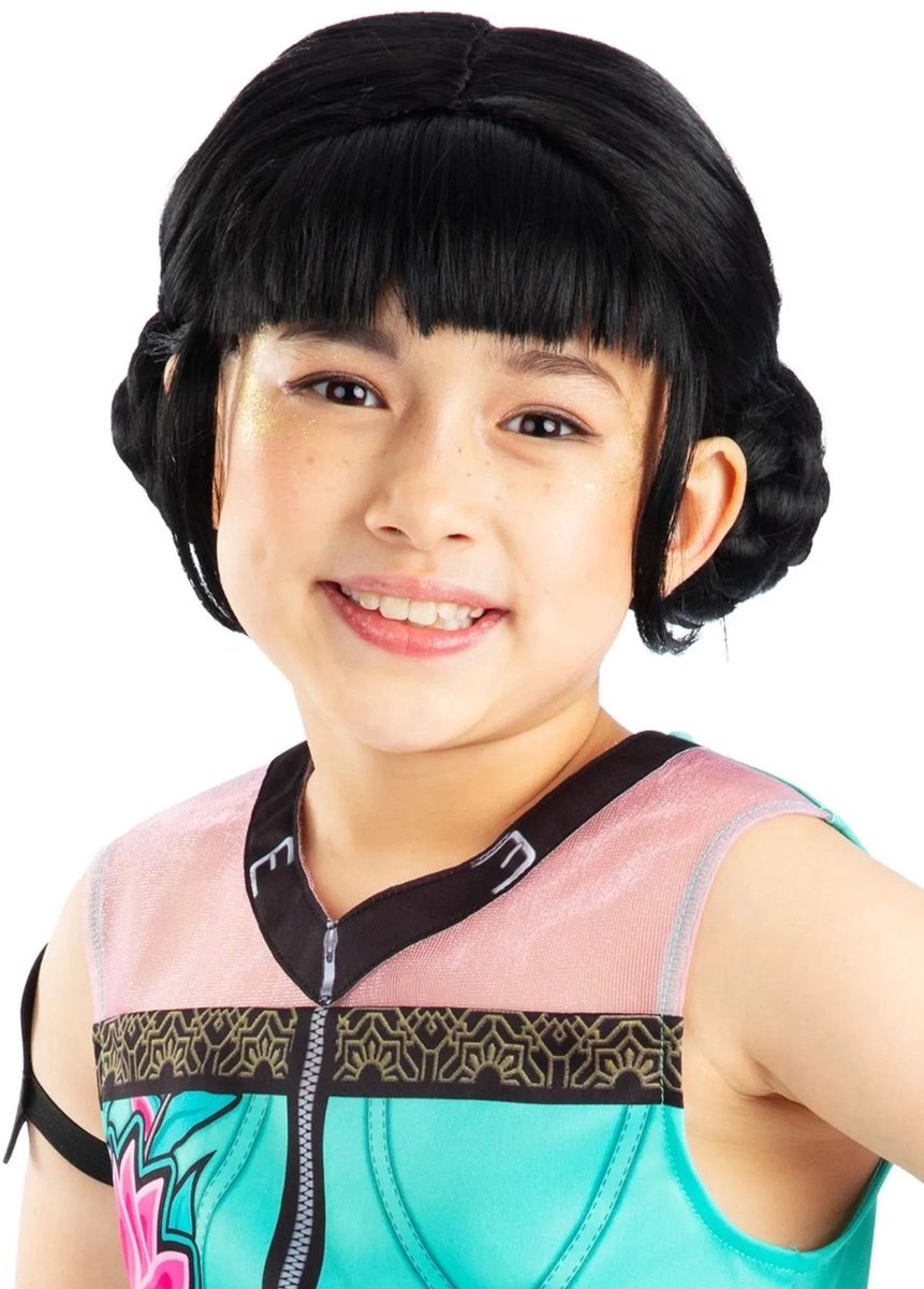 Rubies Kpop Zoey Perücke schwarz