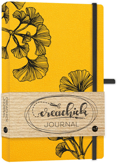 Creachick Bullet Journal gelb