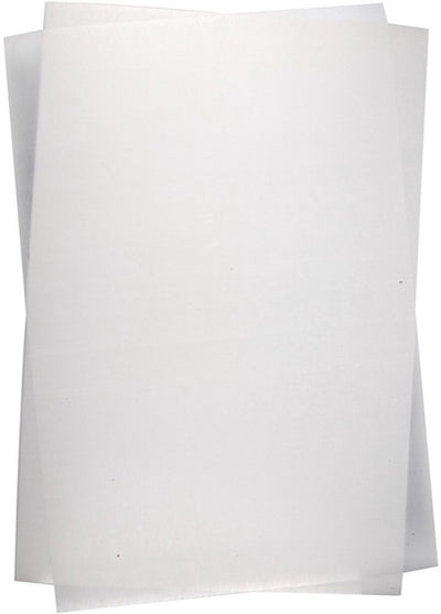 Schrumpffolie - Matt Transparent, 10 Blatt