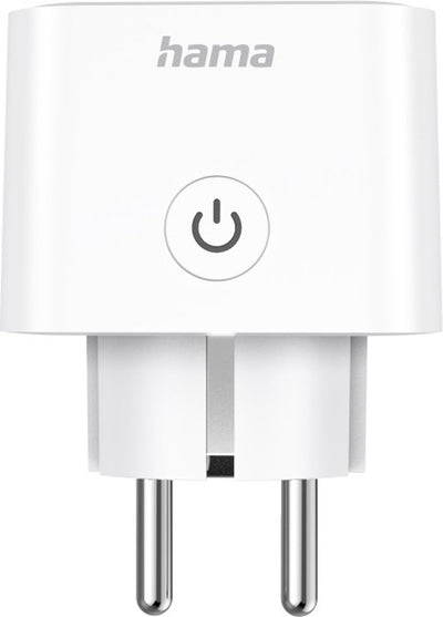 Hama Smart-WLAN-Steckdose – 3680 W – Matter – mit Energiezähler – Weiß