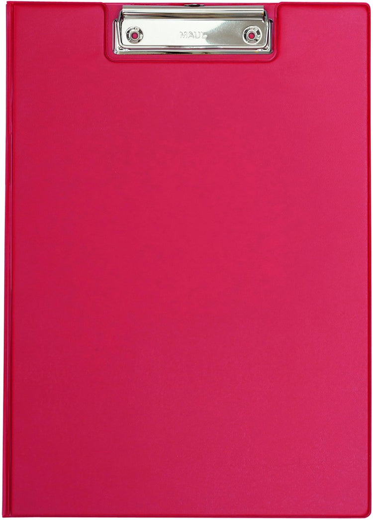Maul Klemmbrettmappe A4 stehend aus PVC mit roter Stiftschlaufe