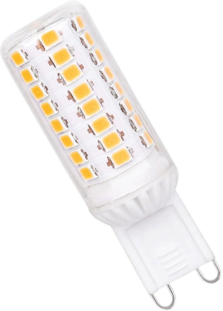Spectrum LED-Stecklampe G9 4,5W - 230V - 540 Lumen - 3000K Warmweiß - gemütliches Licht - energieeffizient