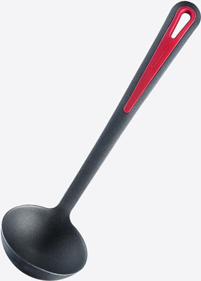 Westmark Suppenlöffel Schöpfkelle, Länge: 31,5 cm, galant, schwarz rot, 29562270