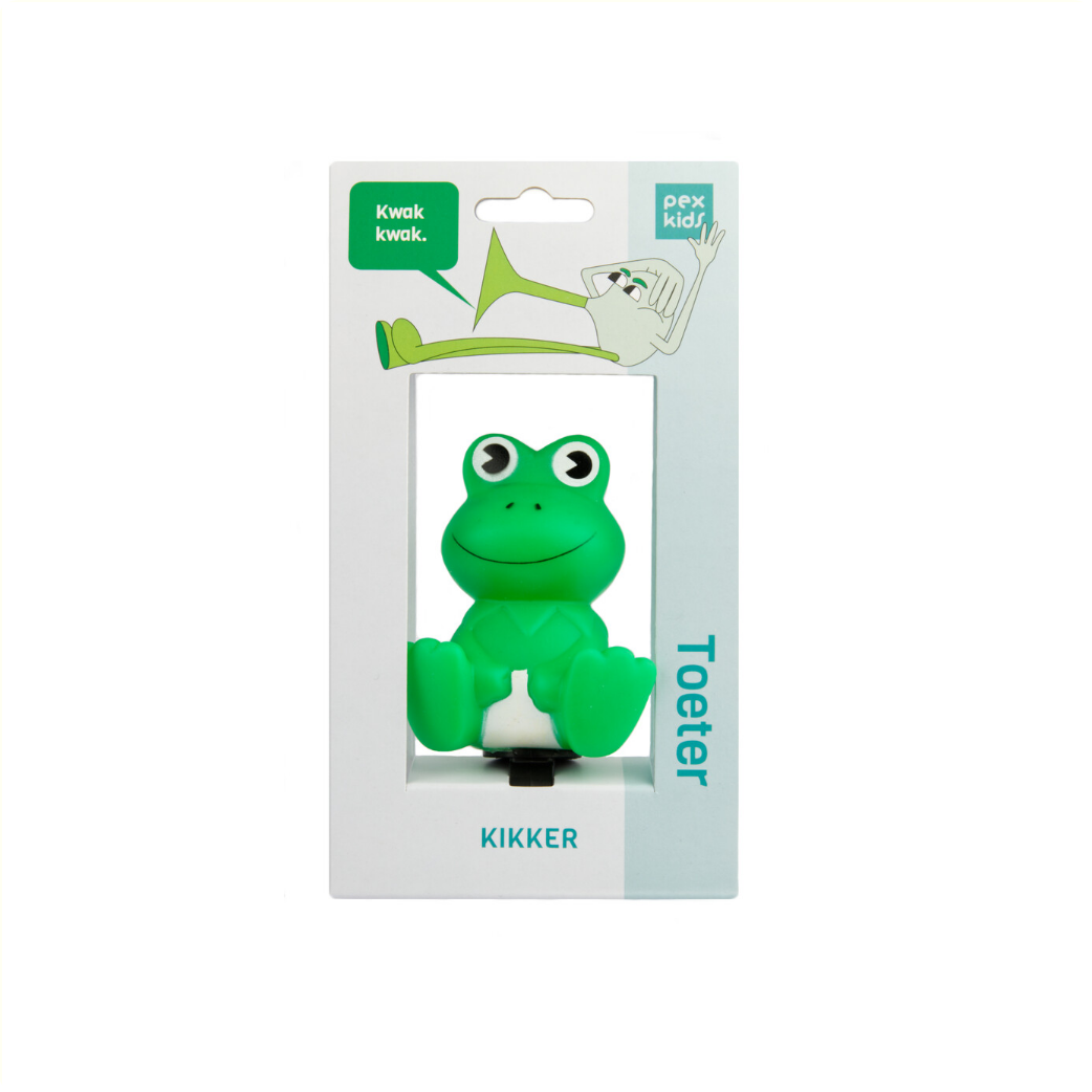 Fahrrad Hupe Pexkids Frosch - Grün