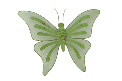 Hbx Natural Living Deco Schmetterling Fab 44x3,5x33cm Metall