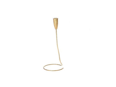 Hbx Natural Living Kerzenständer Astan Metall 11,5xh38,3cm Gold