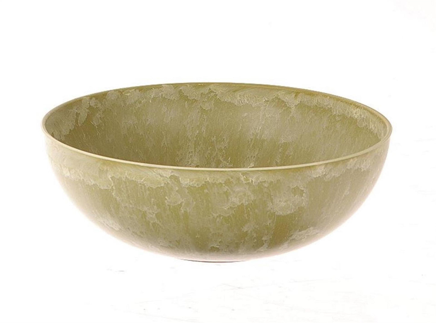 HBx natürliche Wohnschale aus Melamin, Durchmesser 25 cm, grün