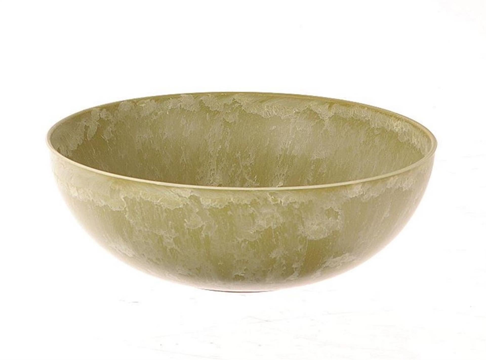 HBx natürliche Wohnschale aus Melamin, Durchmesser 25 cm, grün