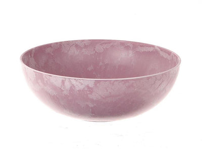 Hbx natürliche lebende Schüssel Melamin Durchmesser 25x9cm rosa