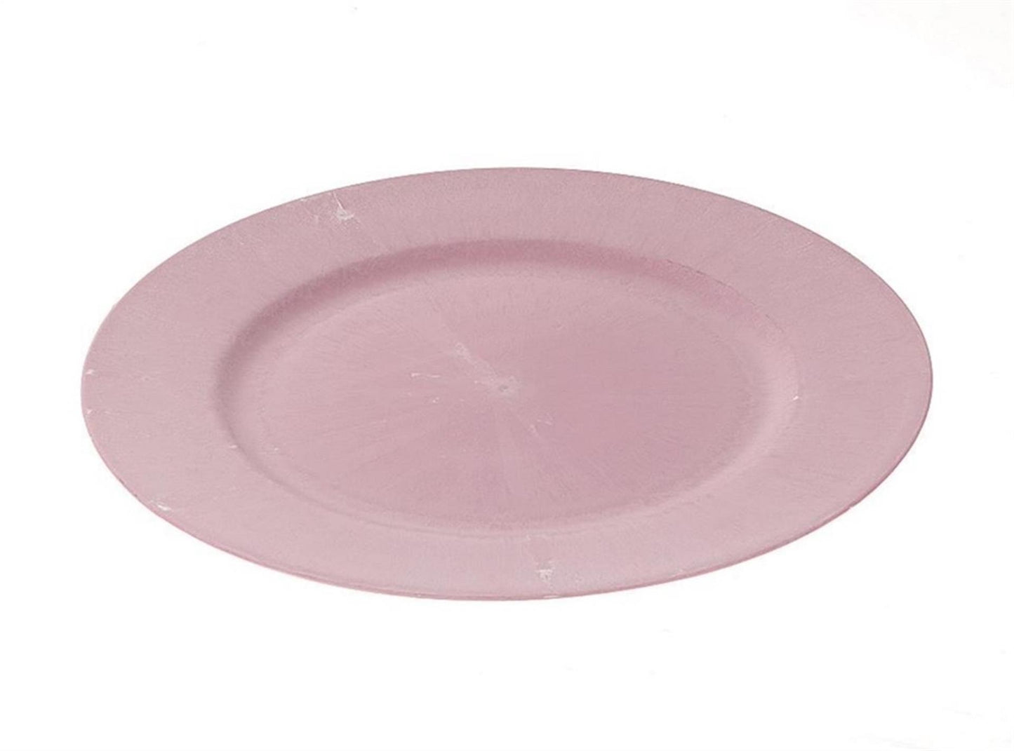 Hbx Natural Living Grundplatte Melamin Durchmesser 33 x 2 cm rosa