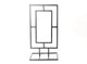 HBx Natural Living Frame Metall Doppio Rechteck
