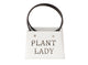 HBx Natural Living Blumentopf Metall Plantlady