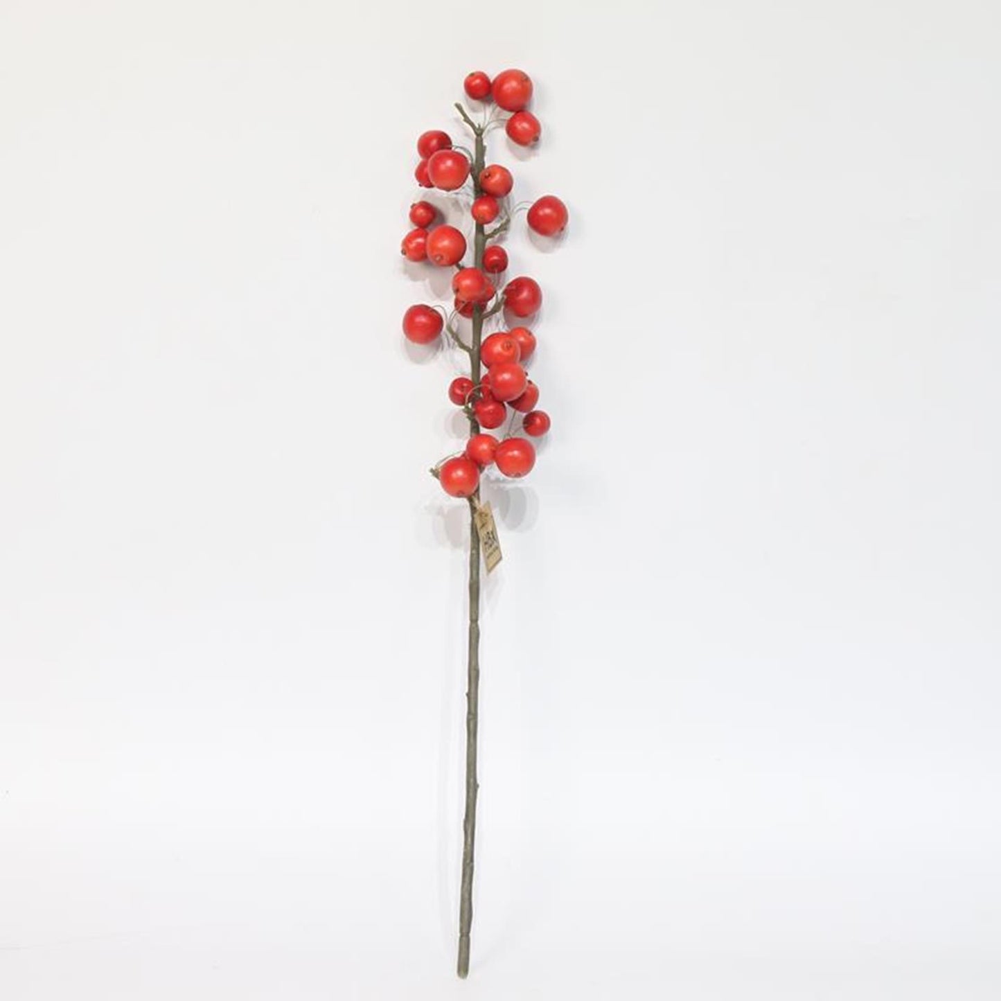 Hbx Natural Living Kunstzweig mit Äpfeln L66cm rot