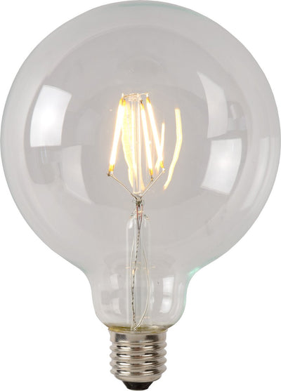 Lucide g125 Klasse B - Glühlampe - ø 12,5 cm - LED dimmbar - E27 - 1x7W 2700K - transparent