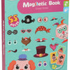 Magnetisches Aufbewahrungsbuch - verrückte Gesichter, 55-tlg.
