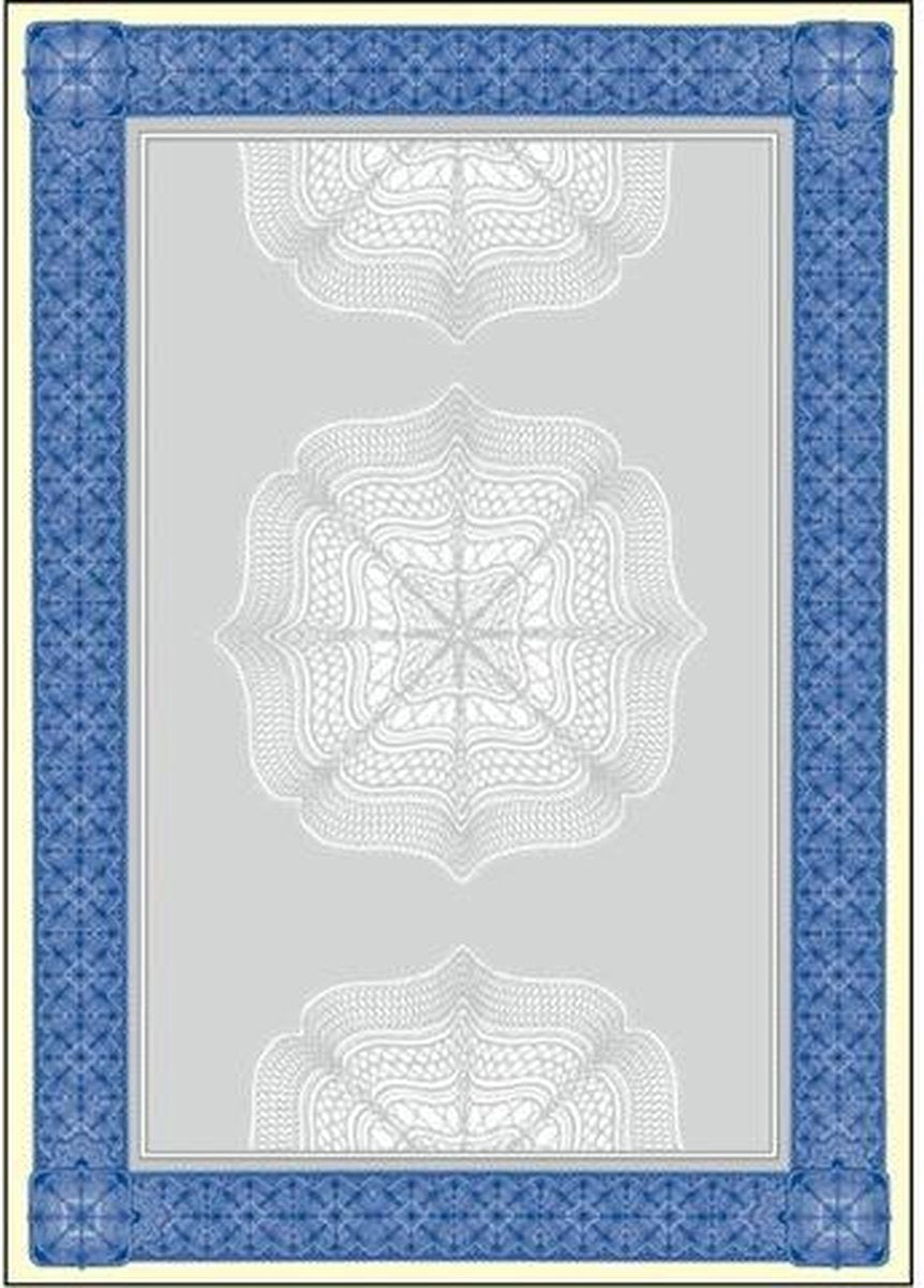 Sigel Designpapier – A4 – hochwertiges Papier blau – 185 Gramm – 20 Blatt – SI-DP490