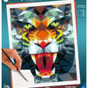 Ravensburger Kreart Painting bei Nummer Polygon Tiger