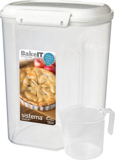 Sistema Bake it Aufbewahrungsbox mit Messbecher 230x176x132mm (3,25ltr)
