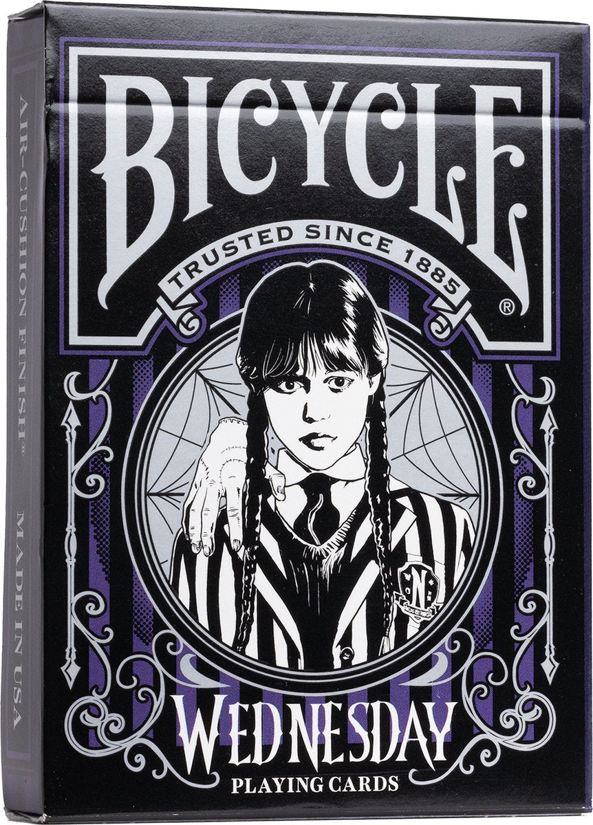 Bicycle Wednesday – eine Netflix-Serie – Premium-Spielkarten – Poker – offiziell lizenziert – Sammlerstück
