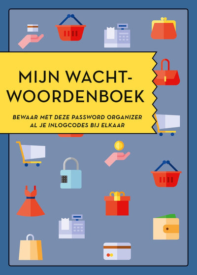 Mein Passwortbuch ohne Markenzeichen.