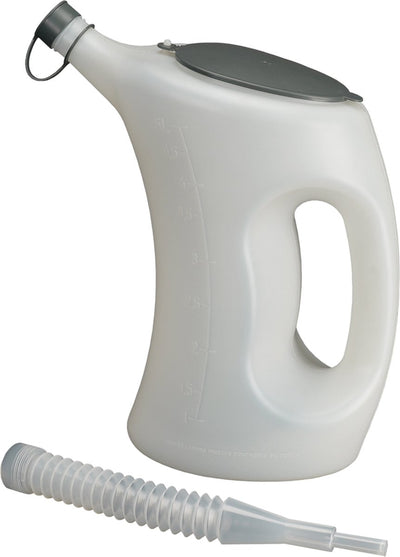 Pressol-Krug 5l mit Deckelkappe und flexiblem Auslauf
