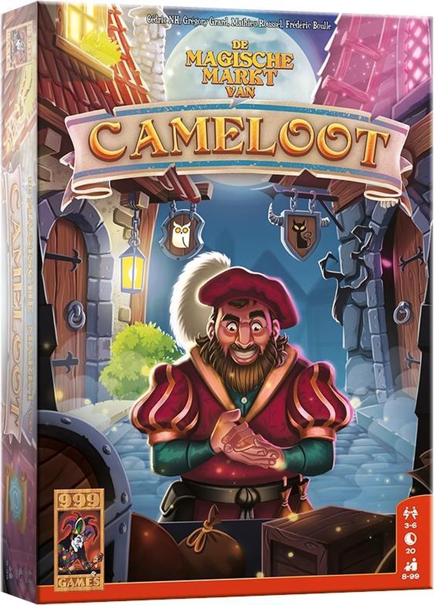 999 Games 999 Games – Der magische Markt von Cameloot – Kartenspiel – halbkooperativ