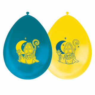 Sinterklaas Luftballons 8 Stücke aufblasbar