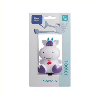Fahrrad Hupe pexkids nippopotamus - lila