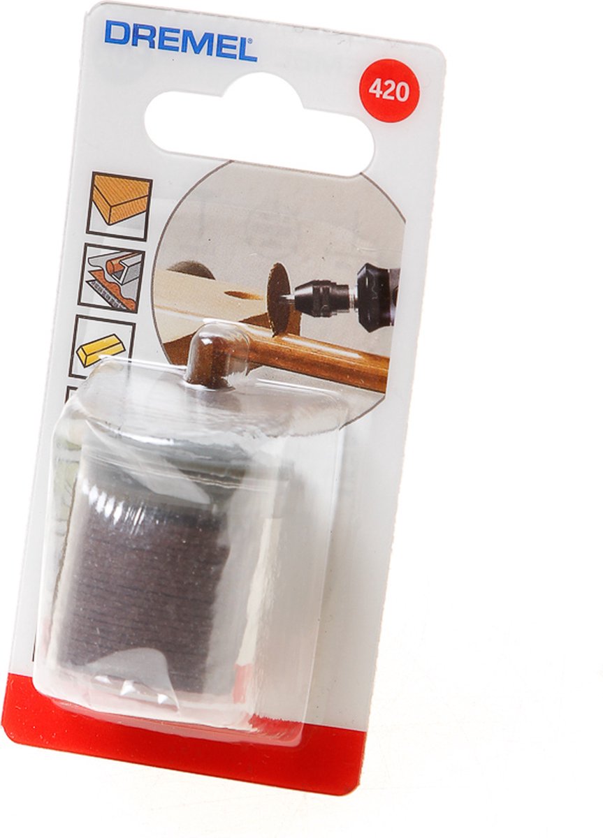 Dremel 420 Multitool-Zubehör – Trennscheibe für schwerere Schneidarbeiten in Metallen – 24 mm