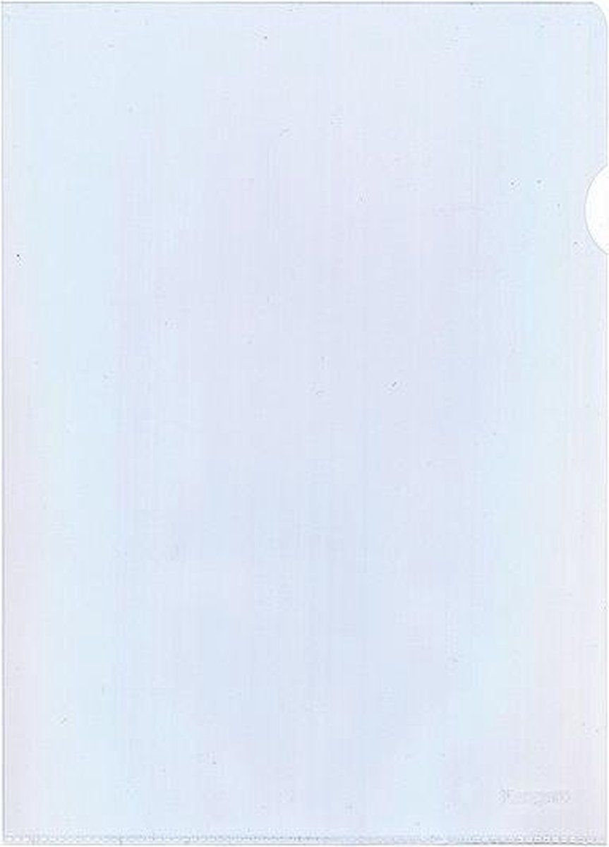 Kangaro L-Ordner A4 – PP 140 Mikron – transparent, kristallklar – 100 Stück – k-34020
