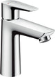 Hansgrohe talis e – Waschtischarmatur – Einhebelbedienung – Kaltstart energiesparend – ohne Ablaufgarnitur – 110 mm Größe – Chrom