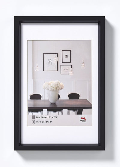 Walther Steel Style - Kunststoffrahmen - Fotogröße 30x45 cm - Schwarz