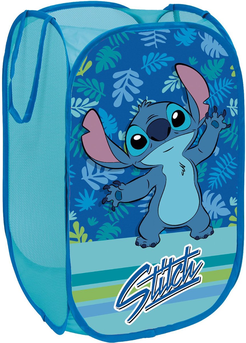 Arditex Disney Lilo Stitch Spielzeug-Aufbewahrungsbox – 100 % Polyester – 36 x 36 x 58 cm
