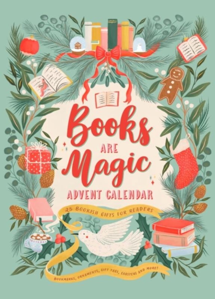 Bücher sind magische Adventskalender