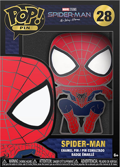 Funko Spiderman – Pop! Emaille-Anstecknadel von Andrew Garfield, 10 cm, mehrfarbig
