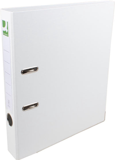 Q-Connect-Ordner, für ft A4, komplett aus PP, Rücken 5 cm, weiß