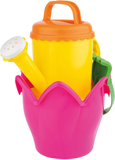 Androni Flower Bucket mit Accessoires, 5dlg.
