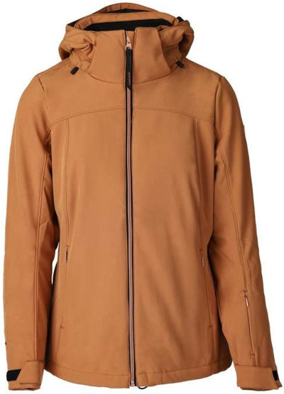 Brunotti Aries-N Damen Softshelljacke – Braun – XS