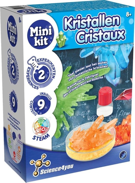 Wachsende Wissenschaft 4 Sie Kristalle