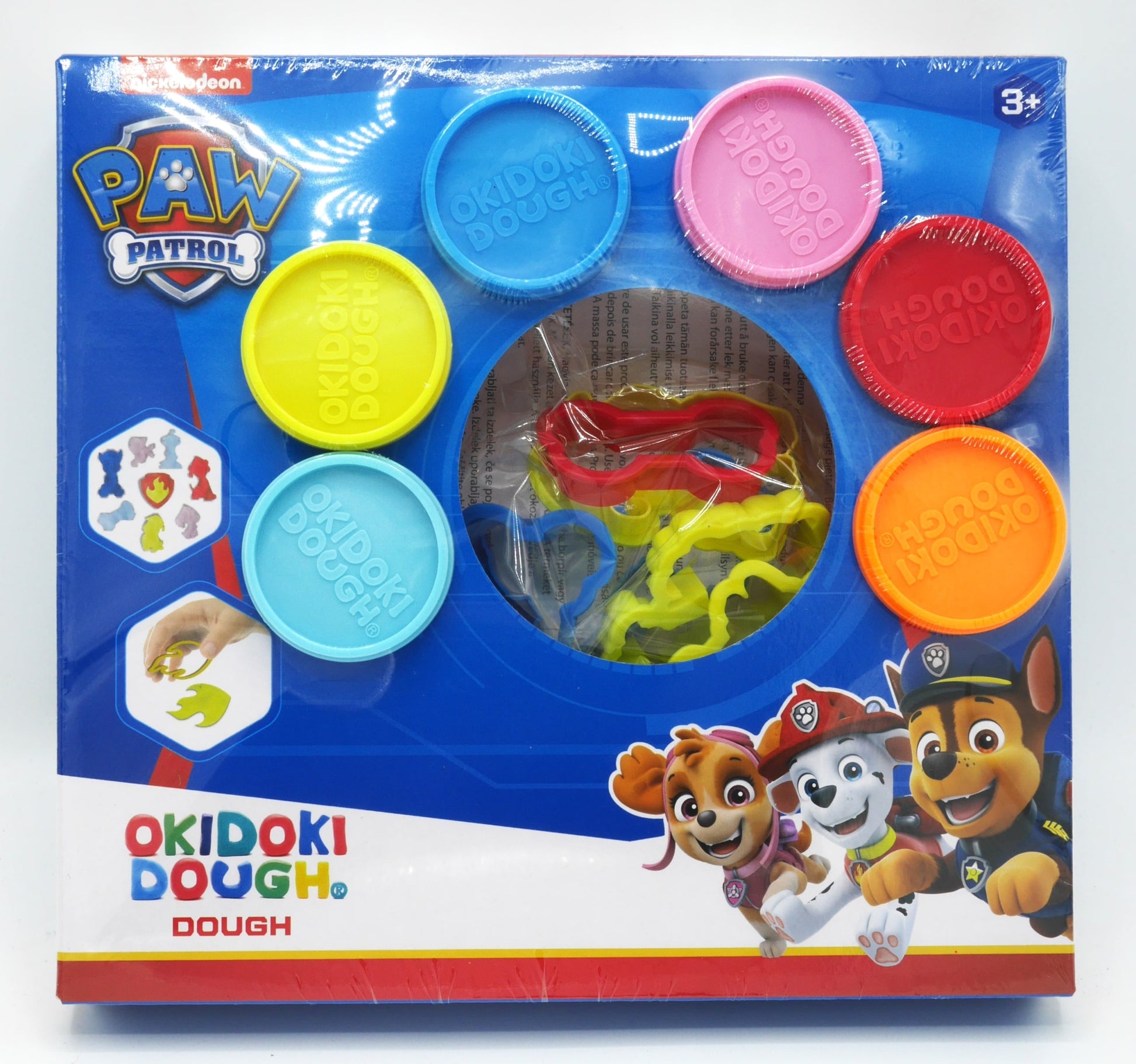 Brandunit Paw Patrol Kleiset mit 6 Gläsern Ton und 8 Tonformfiguren